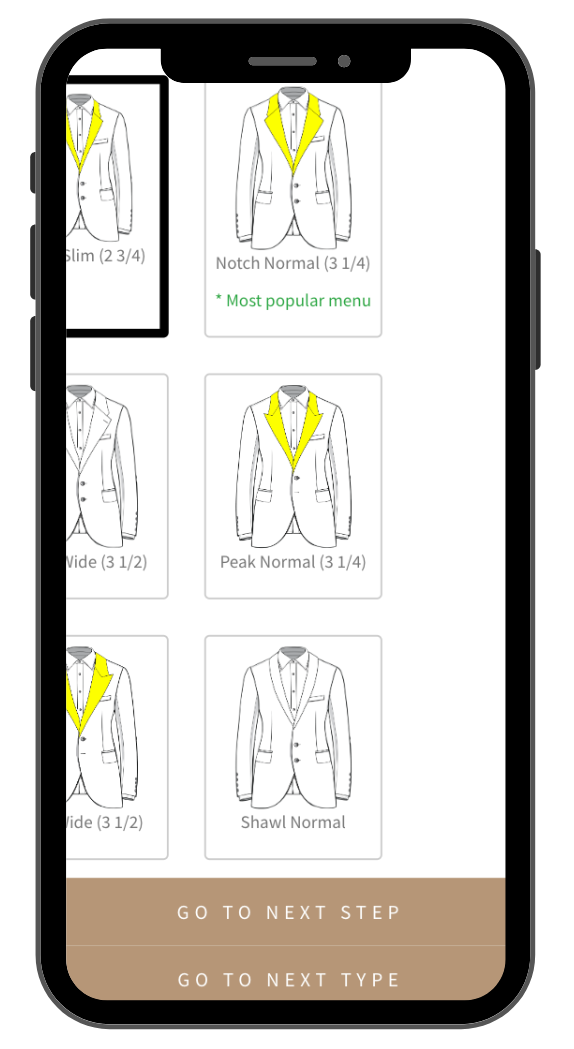 Indochino online suit customization